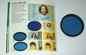 EARLY OLD NEW STOCK HOYA 62MM 80C SCREW IN FILTER WITH CASE AND BOX - Picture 1 of 5