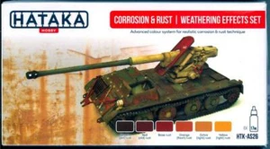 Hataka Hobby Farben KORROSION & ROST VERWITTERUNGSEFFEKTE SET Acrylfarben Set - Bild 1 von 2