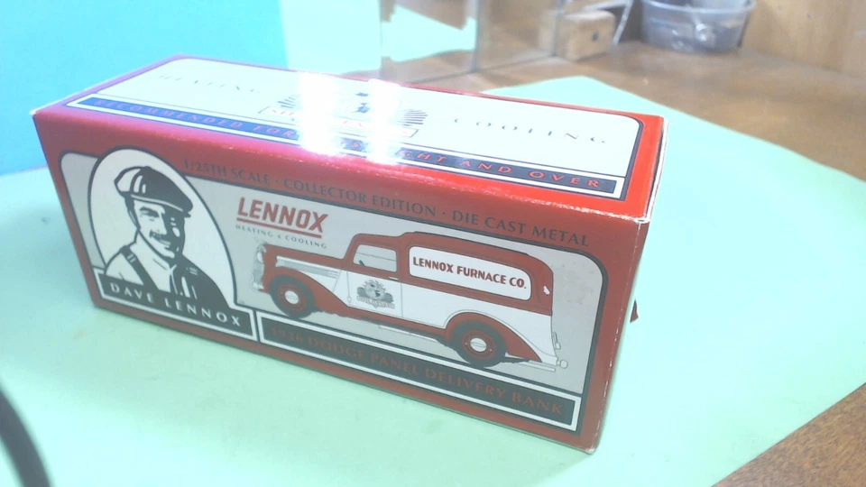 Liberty Classics Lennox Furnaces 1936 Dodge Panel Delivery Van Coin Bank 74051