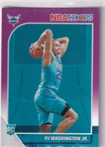 Panini NBA Hoops Basketball 2019/20 No. 209 PJ Washington Jr. Purple Rookie - Bild 1 von 2