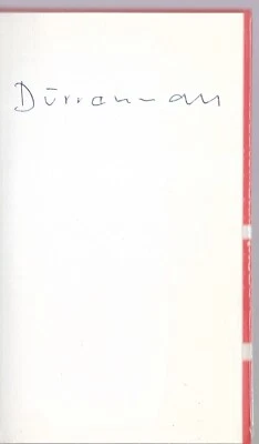 Friedrich Dürrenmatt Friedrich Schiller Eine Rede SIGNIERTE ERSTAUSGABE Selten - Bild 1 von 3