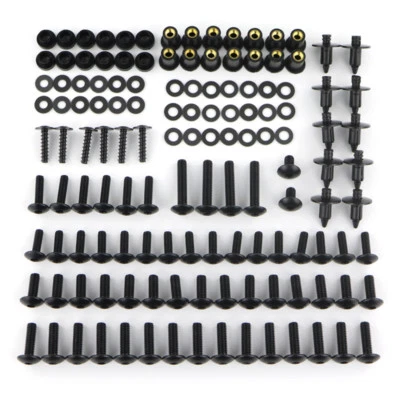 Fit For Kawasaki Ninja ZX 14 ZZR1400/1200/1100 ZX11 Complete Fairing Bolts Kit - Image 1 of 4