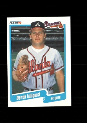1990 Fleer - #588 Derek Lilliquist - Image 1 of 2