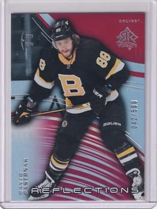 2020-21 Upper Deck Extended Series Red Reflections #3 David Pastrnak /500 BRUINS - Bild 1 von 2