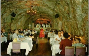 NOGALES, Sonora México Postal CAFÉ DANZANTE Caverna Restaurante c1960 Sin Usar - Imagen 1 de 2