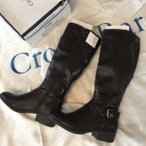 Croft & Barrow (113186) Astrid Kunstlederstiefel braun Ortholite Größe 6M - Bild 1 von 10