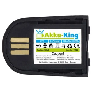 Akku-King Akku für Plantronics Savi W440-M, W740-M, 84598-01, 82742-01, 86507-01 - Bild 1 von 4