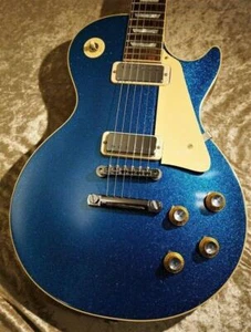 Hot sale Factory Custom Limited Blue Sparkle Electric Guitar Direct Deal - Picture 1 of 7