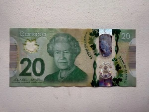 Canada 2015 $20 Dollar Commemorative Queen Elizabeth ll Note - #FWT9788493 - Picture 1 of 2