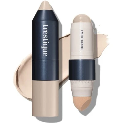 Trestique Foundation Stick Crete Cloud Shade Refillable Forever Case - Image 1 of 4