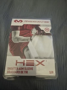 McDavid Hex Shooter Arm Sleeve, Pull-On Padded Protection, Moisture Wickingsmall - Picture 1 of 2