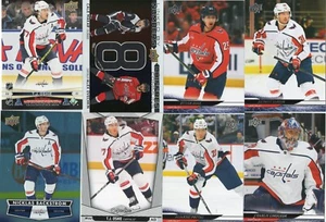 Lo# 45 Capitals 8 Card Lot of Different Years And Make of cards - Picture 1 of 1