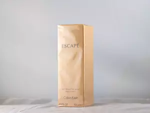 ESCAPE Calvin Klein women EDP Perfume 3.4 oz Made in Spain - New in Box SEALED - Picture 1 of 4