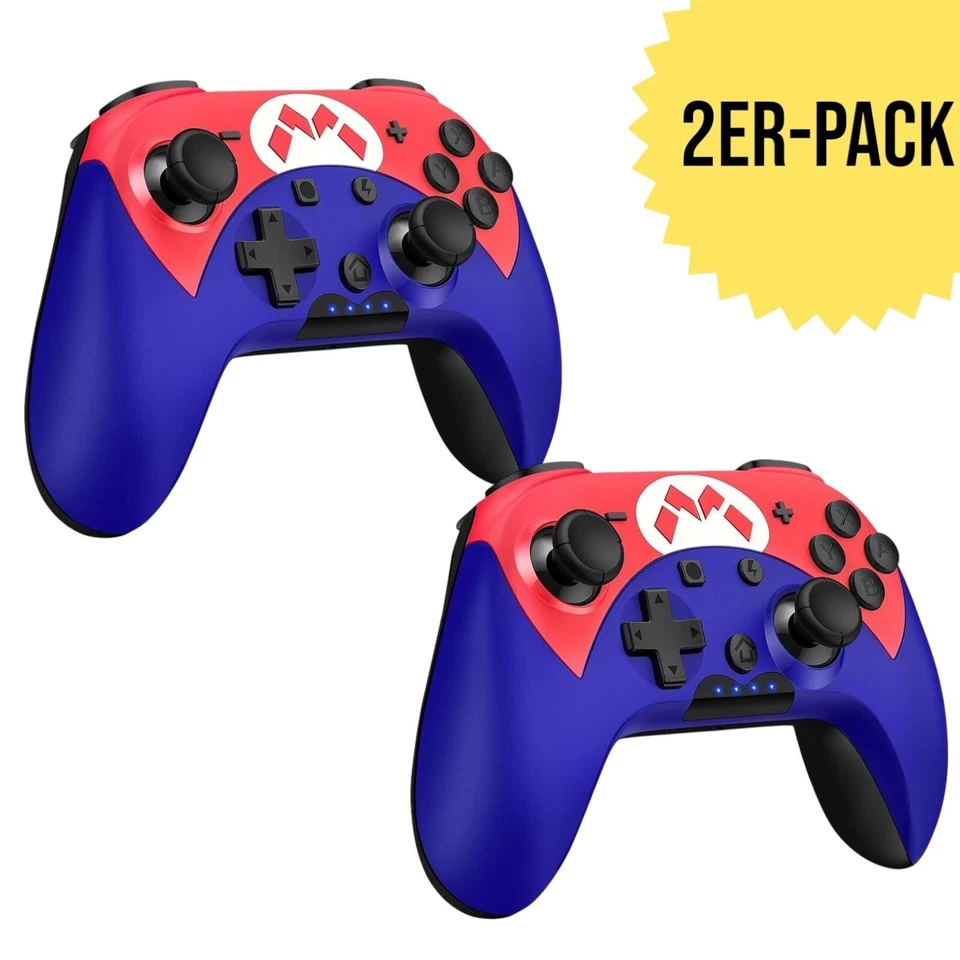Wireless Pro Controller für Nintendo Switch | Kabellos Gaming USB-C - Bild 1 von 4