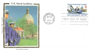 3001 32c US NAVAL ACADEMY - Seta Colorano - Foto 1 di 1