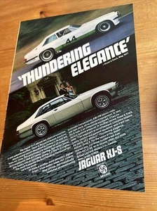 Jaguar XJ-S Vintage Car Advertisement 1977 - Picture 1 of 12