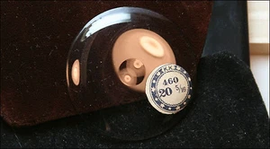 Bullseye 20 & 21 Linie Neu aus altem Lagerbestand Glas Taschenuhr Kristalle offenes Gesicht NEU ALTER LAGERBESTAND - Bild 1 von 18