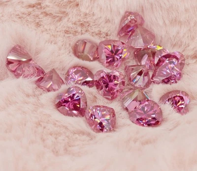 1.50ct Heart Pink Lab Grown Diamond VVS1 Loose Stone Certified Gemstone Jewelry - Image 1 of 4
