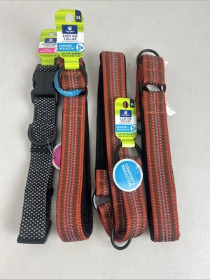 NWT Top Paw Easy-On Dog Training Collar:Comfort,Reflective-XL 19.5-26.5” Orange - Image 1 of 4