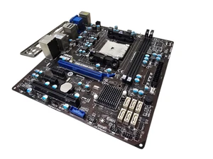 Scheda madre MSI FM2-A75MA-E35 DDR3 desktop con protezione I/O testata - Foto 1 di 6