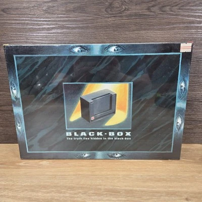 BLACK BOX (New) Board Game Jumbo 1991 English Vintage Hausemann Rare  - Image 1 of 4