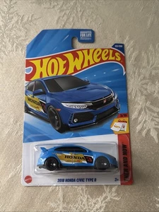 2025 Hot Wheels New Case N Custom 2018 Honda Civic Type R Then And Now 3/10 #123 - Bild 1 von 2