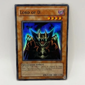 Lord of D. SDK-041 Super Rare Holo Yugioh TCG - LP/MP - Picture 1 of 4