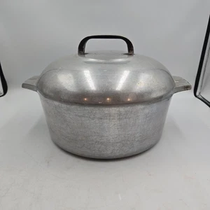 Vintage Wagner Ware Sidney-0 Magnalit 8 Qt. Dutch Oven Topf #4738-P mit Deckel - Bild 1 von 7