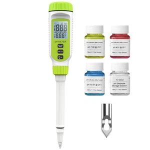 Multifunctional Digital pH Meter for Food, High Precision Garden Soil pH Test... - Picture 1 of 7