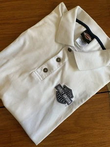 Harley Davidson Polo Shirt Man O War Lexington Graphic Top Mens XL Short Sleeve - Photo 1/6