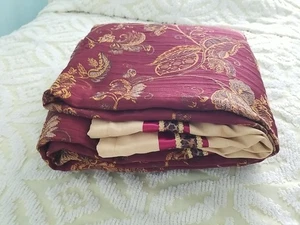 Custom Made Rectangle Tablecloth Lined Heavy Brocade 49"x102" - Picture 1 of 3