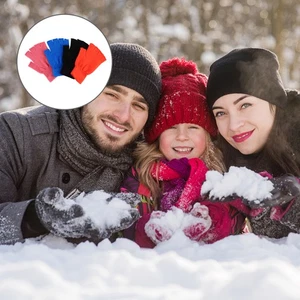 4 pares de guantes cálidos de medio dedo Miss lindos tejidos sin dedos tacto de invierno - Imagen 1 de 12