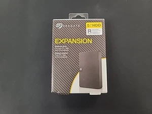 Seagate - Expansion 5TB External USB 3.0 Portable Hard Drive with Rescue Data - Afbeelding 1 van 6