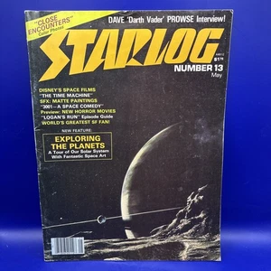 1978 Starlog Magazine - May, Number 13 - 80 Pages - Imagen 1 de 5