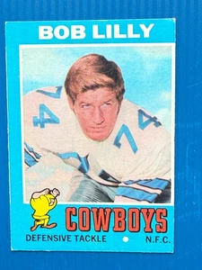 1971 Topps - Bob Lilly HOF #144 Cowboys - Foto 1 di 2