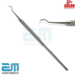 Dental Examination Single Ended Explorer Hook Type Dentist Hygienist Probe 554-2 - Picture 1 of 2