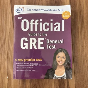 GRE Test Prep Book: Official Guide to GRE 3rd Edition (most recent edition) - Picture 1 of 2