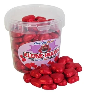 (35,70€/1kg) CAPTAIN PLAY Schokoladen Herzen, 700g - Bild 1 von 5