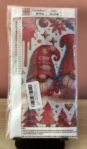 Mobdea Wichtel Diamond Art Weihnachten Erwachsene Basteln 30x30cm Neu Versiegelt - Bild 1 von 4