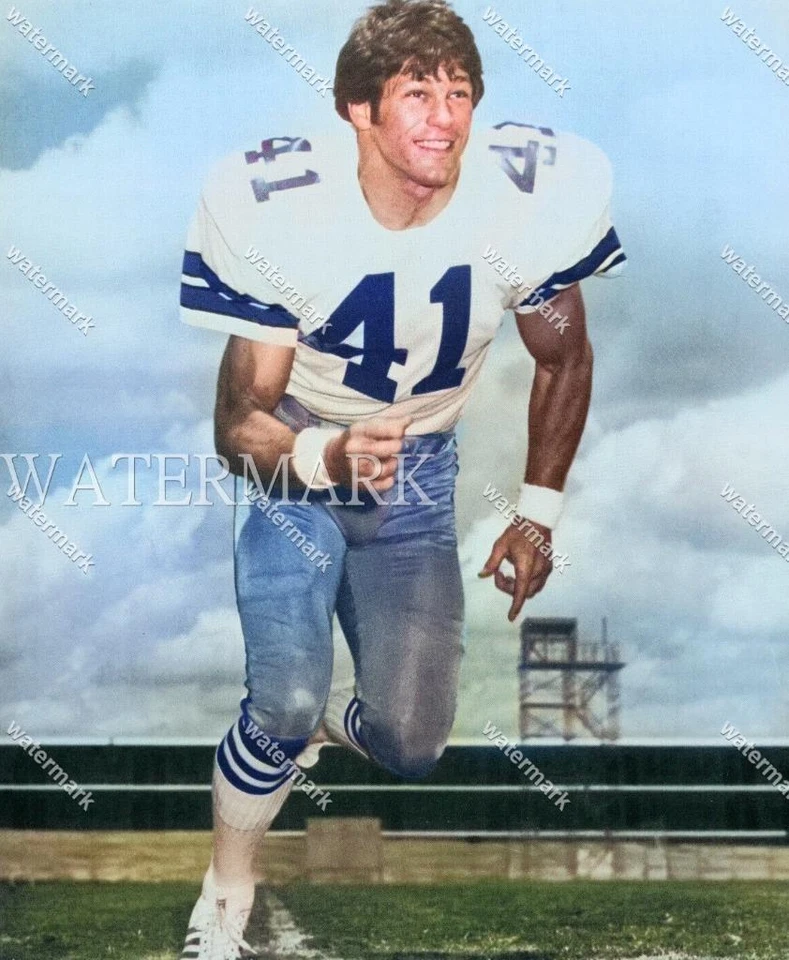 GO898 Charlie Waters Dallas Cowboys copy 8x10 11x14 16x20 Colorized Photo - Image 1 of 1
