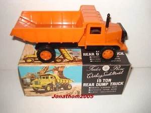 TUDOR ROSE CAMION EUCLID 15 TON REAR DUMP TRUCK ORANGE - Bild 1 von 7