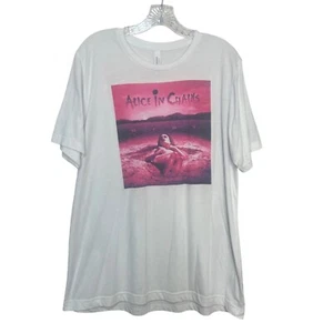 Alice In Chains Dirt Graphic T-Shirt Bella + Canvas White Size XL - Picture 1 of 8
