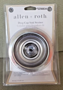 Allen and Roth Deep Cup Sink Strainer - Cup Only - Fits 3.5" Opening - #5256834 - Picture 1 of 2