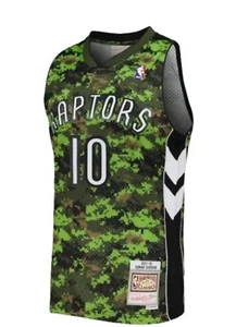 NEW! Mitchell & Ness Demar Derozan 2011-12 Toronto Raptors Camo Jersey Size XL - Picture 1 of 9