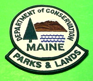MAINE DEPARTMENT OF CONSERVATION PARKS AND LAND 4 3/8" PATCH FREE SHIPPING!! - Picture 1 of 1