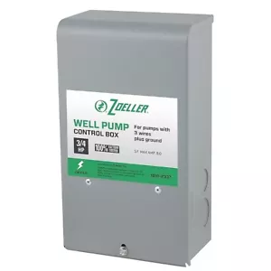 Zoeller Brunnenpumpe Stahlsteuerkasten für 3-Leiter Tauchbrunnenpumpen 1010-2337 - Bild 1 von 4