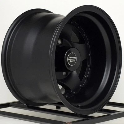 1 15 inch Black Wheel Rim American Racing AR23 AR235165B 15x10 5x4.5 NEW 1 - Image 1 of 2