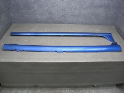 06-09 VW R32 GTI 2-DR LEFT & RIGHT SIDE SKIRT ROCKER PANEL DEEPBLUE OEM - Image 1 of 4