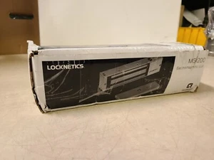 Locknetics Monitored 1200 Pound Dual Volt Maglock w/LED Satin Stainless MG1200DT - Picture 1 of 12