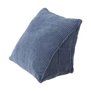 Pillow Comfortable Reading Pillow With Zip Pocket Wedge R1N8 - Picture 1 of 10